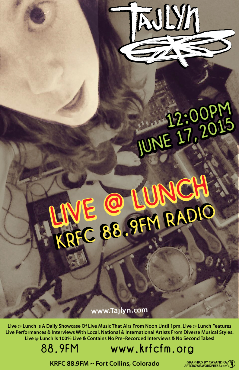 Live@Lunch June 17, 2015 KRFC 88.9 FM Fort Colins, CO